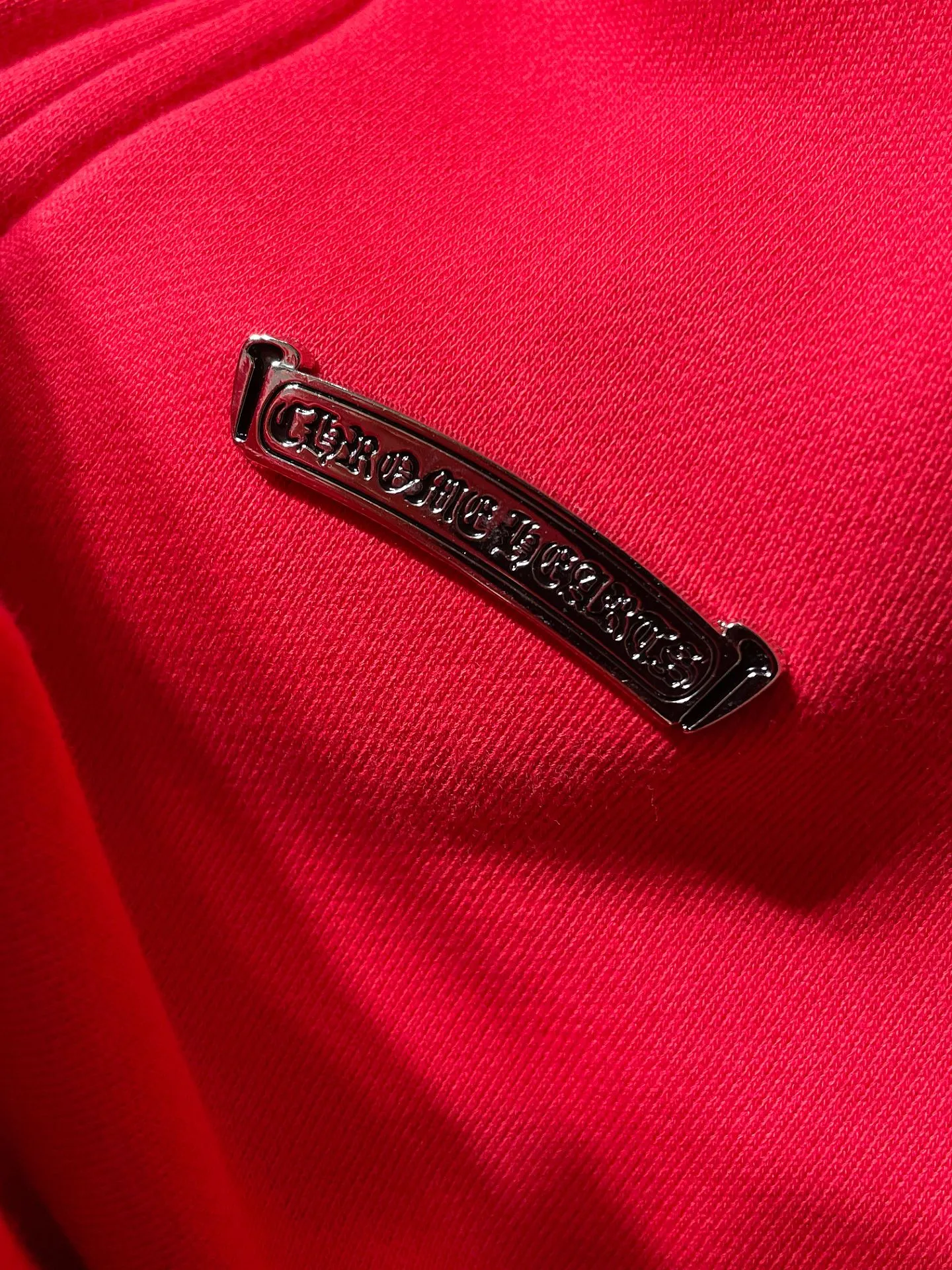 P270 Chrome Hearts Autumn and Winter 2025 counter sync ❤️ Chrome Hearts red U Sailin On zipper sweatshirt Improved customized version 1:1 high-weight high-quality fabric Recommended color: red black Size: S, M, L, XL